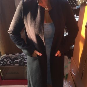 Zara Fur Trench Coat